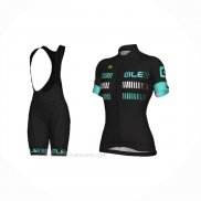 2021 Ropa Ciclismo Mujer ALE Azul Claro Mangas Corta y Culotte Corto(5) (1)